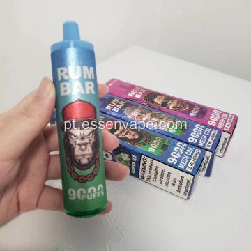 Alemanha Rum Bar 9000 Puffs Vape por atacado